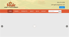 Desktop Screenshot of houlegames.com